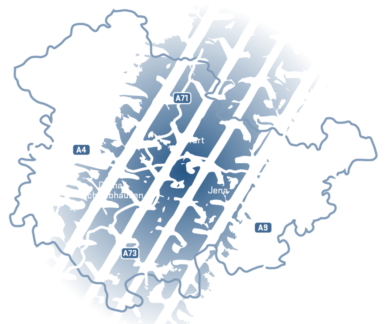 ABZ Nutzfahrzeuge Standortkarte - Thüringens größter Händler von Nutzfahrzeugen