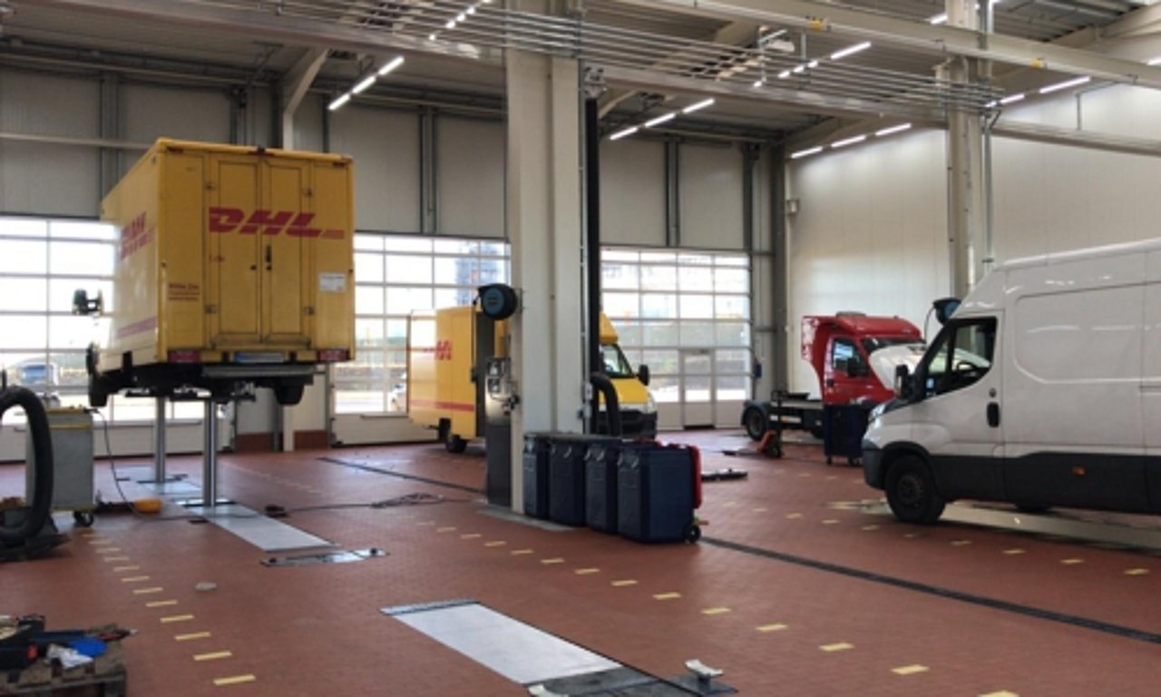 ABZ Standort Erfurt LKW-Werkstatt