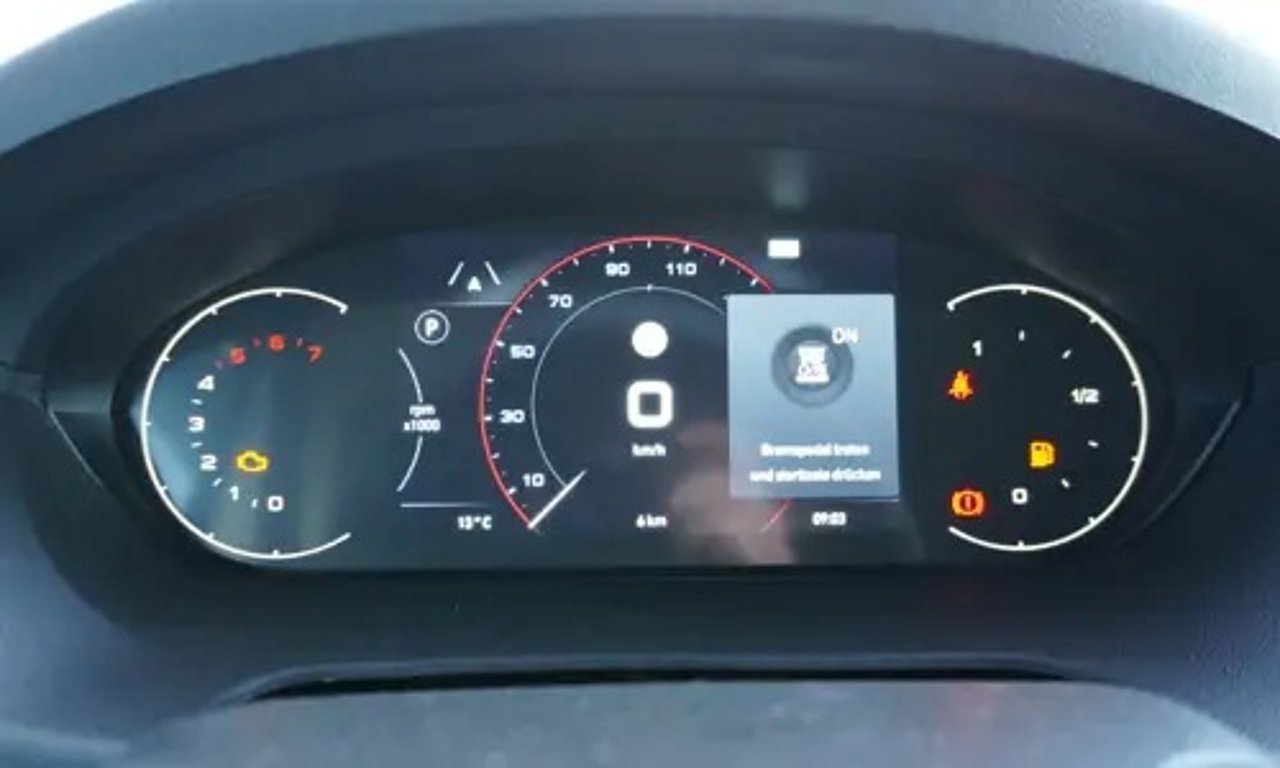 Fiat Ducato Kombi mit digitalem Kombiinstrument