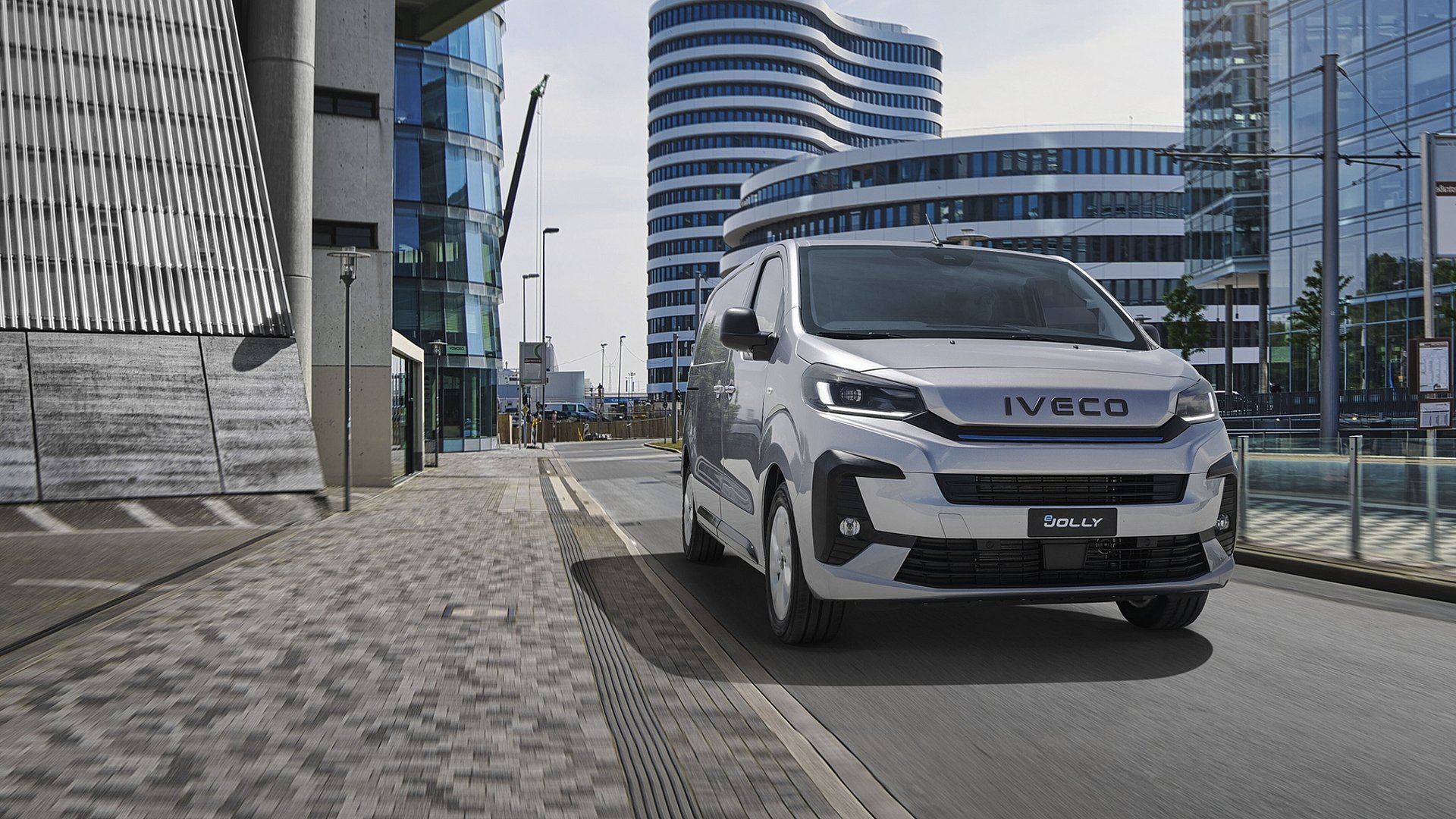 Iveco eJolly in der Stadt
