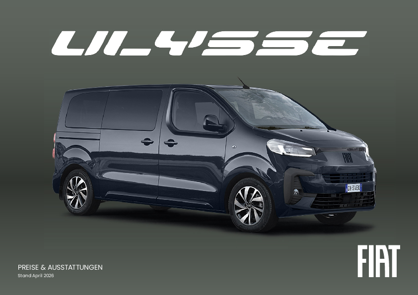 Fiat Ulysse Preisliste