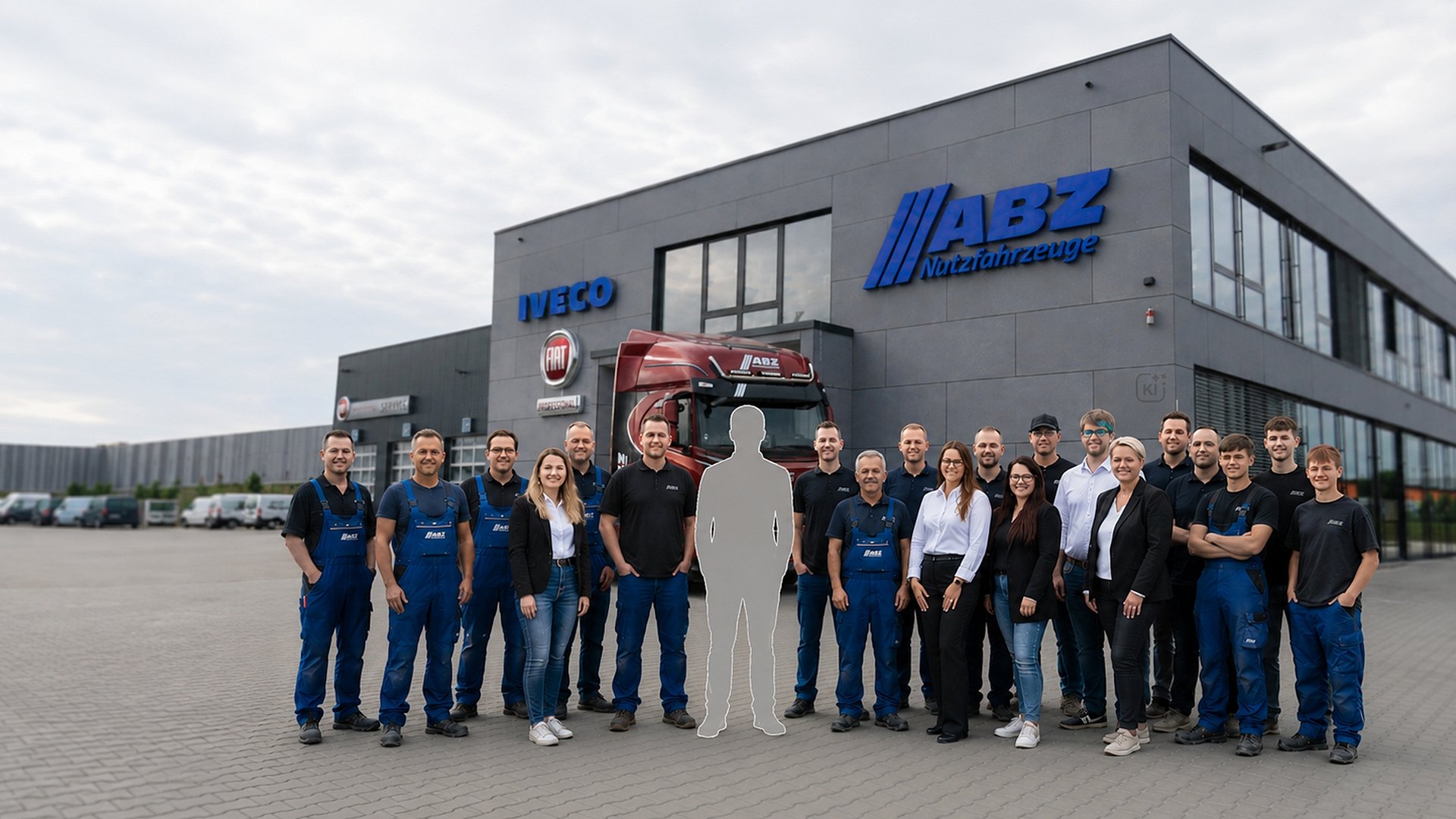 ABZ-Team am Standort Erfurt