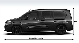 Fiat Doblo Kombi Skizze L2