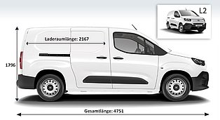 Fiat Doblo24 L2 Skizze