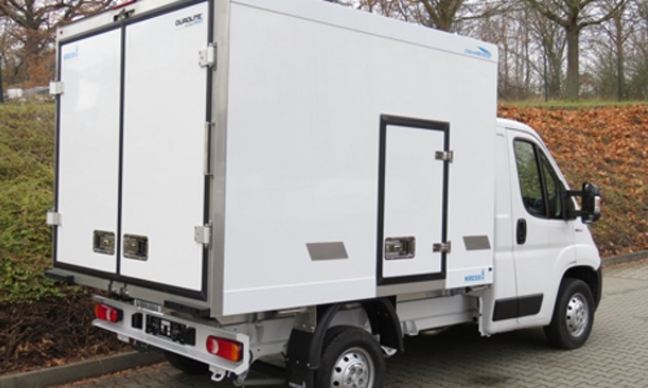 Fiat Ducato Kress Ausbau, Kühltransporter, Ausbau, Frischdienst