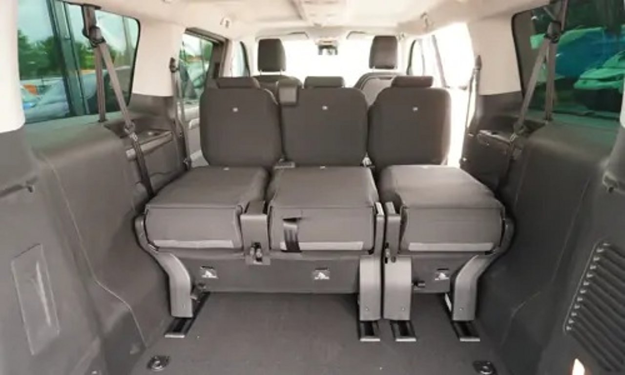 Fiat Ulysse 3. Reihe umgeklappt