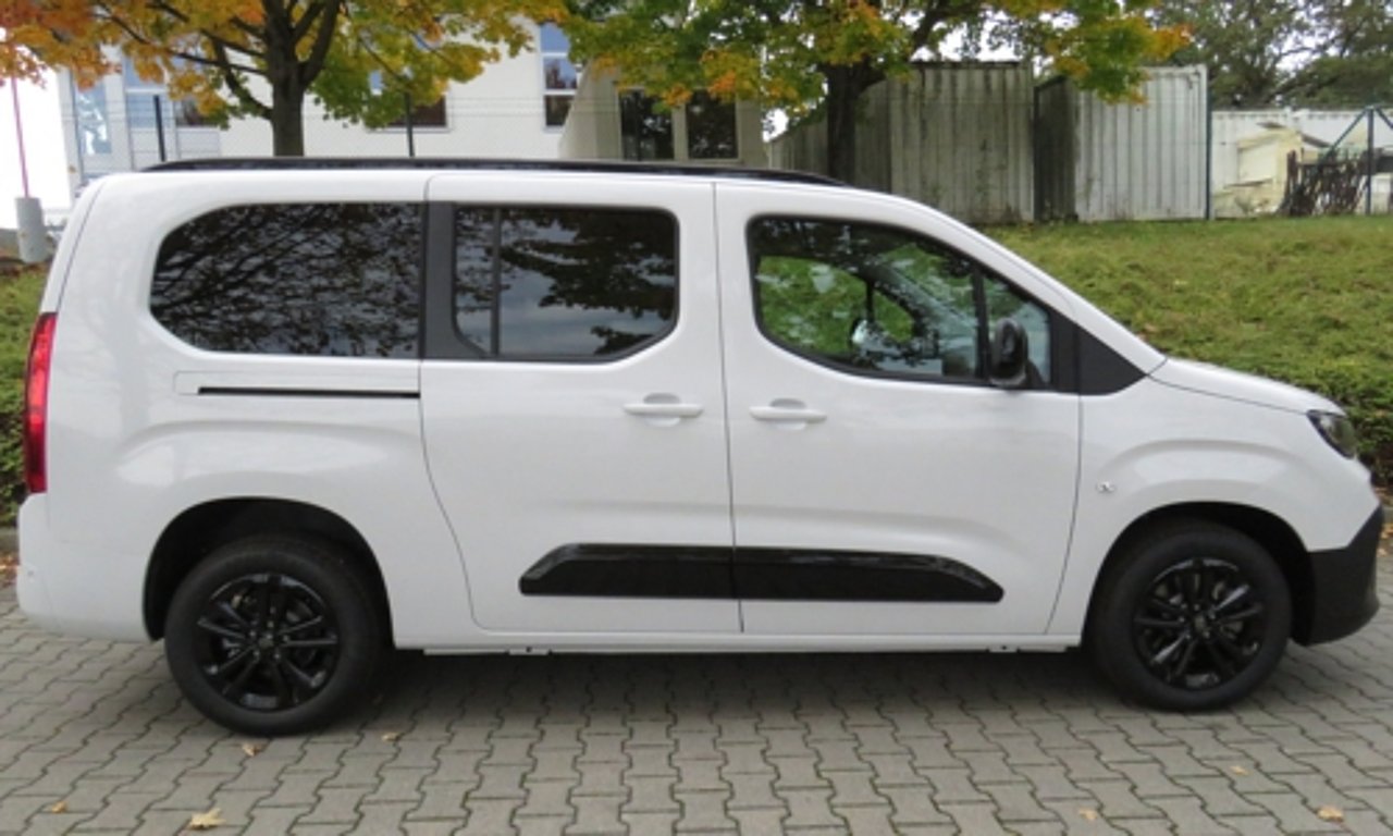 Fiat Doblo Kombi Detail mit getönten Scheiben