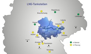 LNG Tankstellen