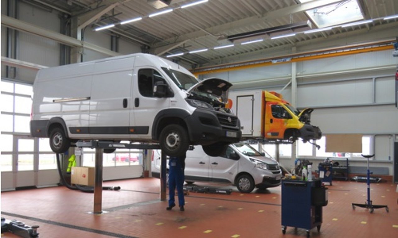 ABZ Standort Erfurt Fiat Werkstatt