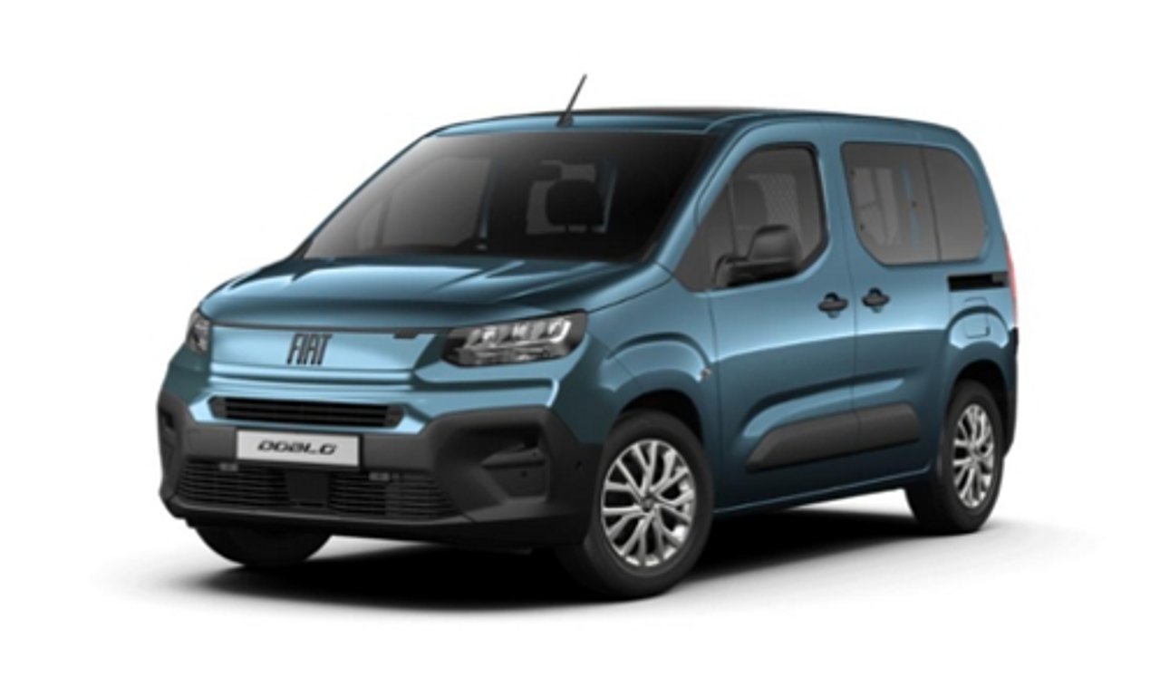 Fiat Doblo Kombi in Libeccio Blau Metallic