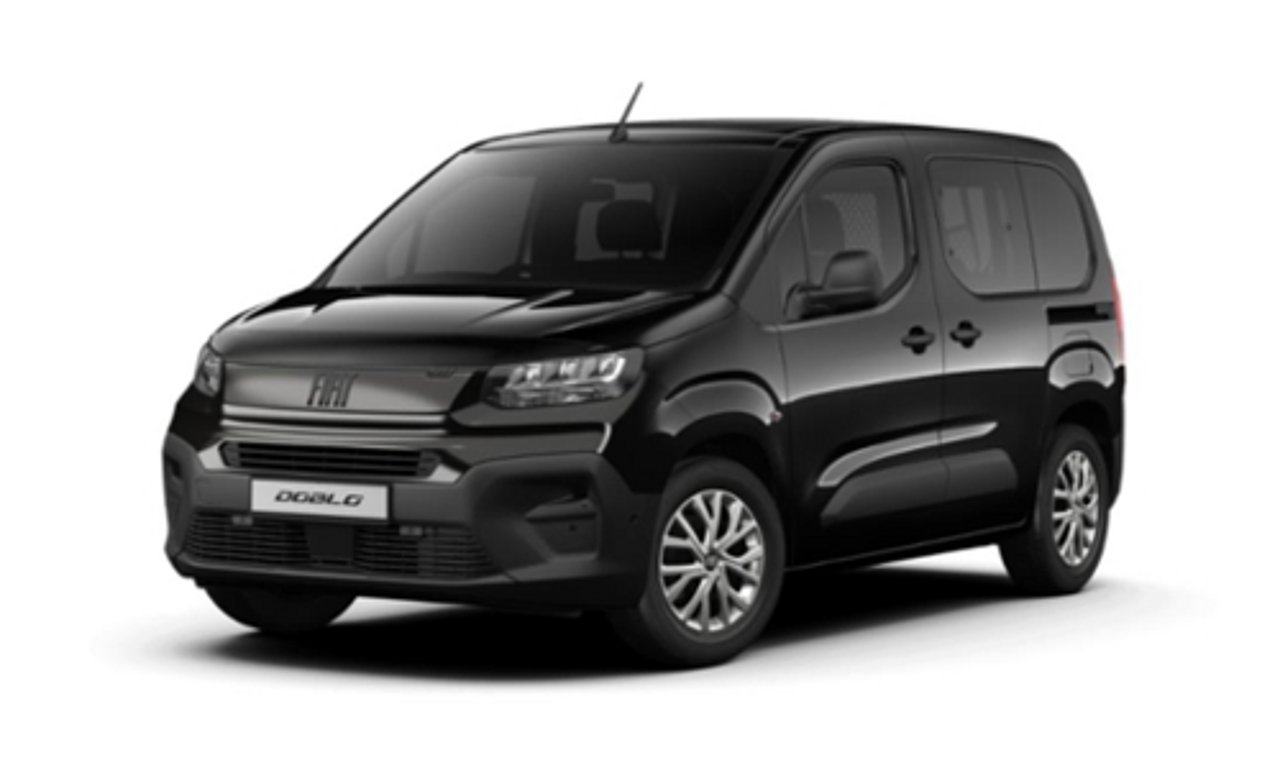 Fiat Doblo Kombi in Cinema Schwarz Metallic
