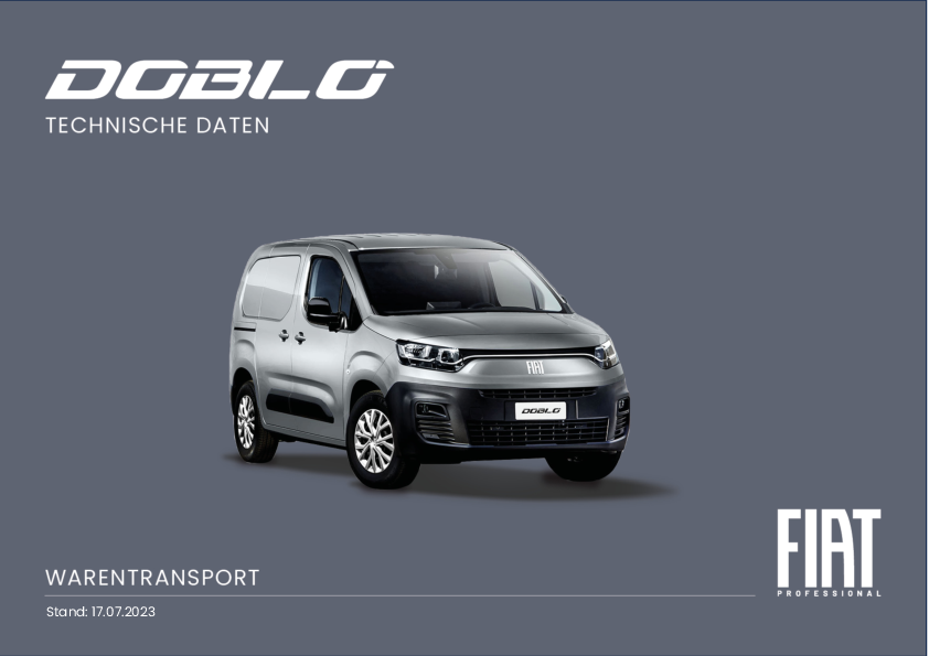Fiat Doblo Technische Daten