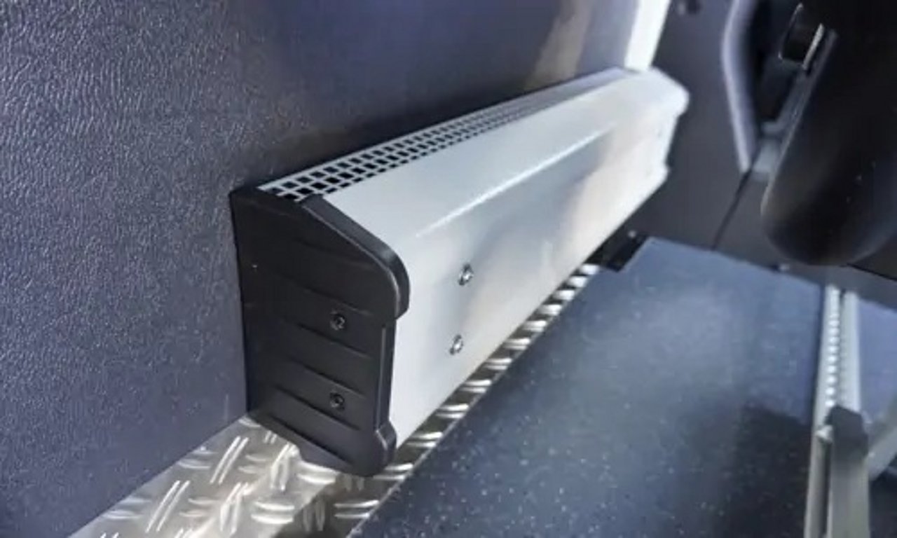Fiat Ducato Kombi mit Zusatzheizung im Fahrgastraum
