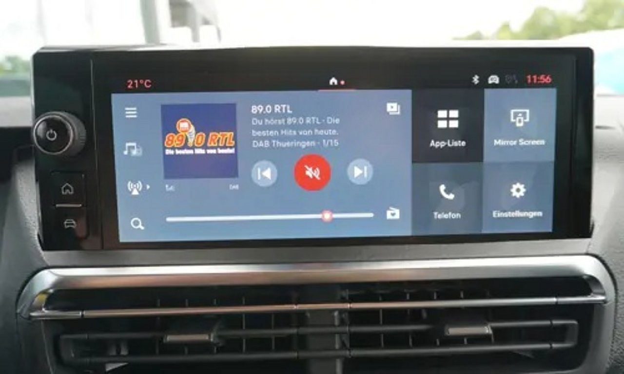 Fiat Ulysse DAB-Radio + Bluetooth