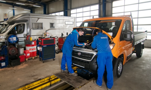 Werkstatt Fiat Professional Transporter